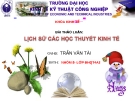 Đề tài: Lịch sử các học thuyết kinh tế