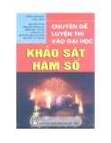 Chuyên đề luyện thi vào đại học khảo sát hàm số