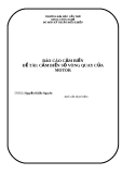 Đề tài: Cảm biến số vòng quay của Motor