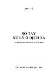  SỔ TAY XỬ LÝ Ổ DỊCH TẢ