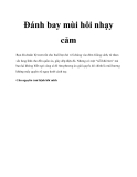 Đánh bay mùi hôi nhạy cảm