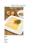 Bánh cuốn Lạng Sơn