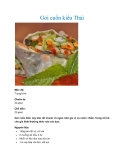 Gỏi cuốn kiểu Thái