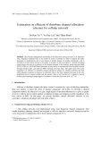 Báo cáo "Estimation on efficient of distribute channel allocation schemes for cellular network  "