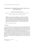 Báo cáo "  Implementation of the digital phase-sensitive system for low signal measurement "