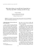 Báo cáo "  Khái niệm chứng cứ trong Bộ luật tố tụng hình sự Việt Nam năm 2003 và hướng sửa đổi, bổ sung"