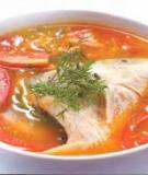 Cá điêu hồng nấu riêu