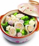 Canh bóng súp lơ mọc