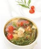 Canh nghêu thì là