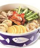 Riêu cua nấu măng bánh đa