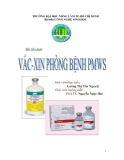 Tiểu luận:Vắc-xin Phòng Bệnh PMWS