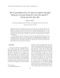 Báo cáo " Một số giải pháp tự học của sinh viên ngành công nghệ thông tin và truyền thông (ICT) trên nền tảng ICT lý luận dựa trên thực tiễn "