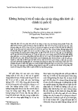 Báo cáo "Khủng hoảng kinh tế toàn cầu và tác động đến kinh tế - chính trị quốc tế "