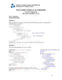 Feaculty of Computer Science and Engineering Department of Computer Scienc Tutorial  3 Questions
