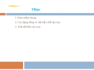 ĐẠI CƯƠNG VỀ THIẾT KẾ MÁY VÀ CHI TIẾT MÁY-Chương 9: Trục