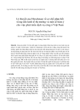 Báo cáo "  Lý thuyết của Hirschman về cơ chế phản hồi trong nền kinh tế thị trường và một số hàm ý cho việc phát triển dịch vụ công ở Việt Nam "