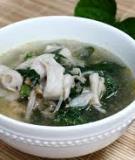 Canh mít nấu lá lốt