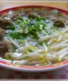 Mì bò viên