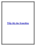 Tiếp thị cho franchise