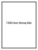 Chiến lược thương hiệu.