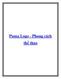 Puma Logo - Phong cách thể thao