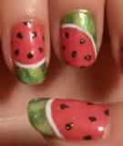 3 mẫu nail hoa quả ngọt ngào