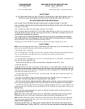 Quyết định số 21/2012/QĐ-UBND 