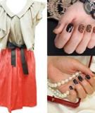 Váy nào nail nấy