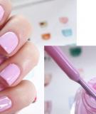 Nail họa tiết dâu tây