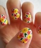 Những mẫu nail màu sắc và nữ tính