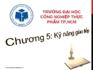 Học Chương 5: Kỹ năng giao tiếp