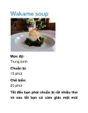 Wakame soup