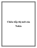 Chiêu tiếp thị mới của Nokia
