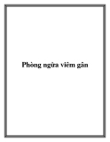 Phòng ngừa viêm gân