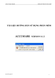 Tài liệu hướng dẫn sử dụng phần mềm AccuMark Version 8.1.2 - Nguyễn Lâm Vũ (Phòng Kỹ thuật công nghệ - Công ty May Nhà Bè)