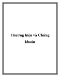 Thương hiệu và Chứng khoán