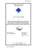 ĐỀ TÀI " PHÂN TÍCH TÌNH HÌNH TIÊU THỤ GAS TẠI CÔNG TY CỔ PHẦN NĂNG LƯỢNG ĐẠI VIỆT CHI NHÁNH VINAGAS MIỀN TÂY "