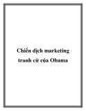 Chiến dịch marketing tranh cử của Obama