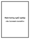 Định hướng nghề nghiệp của Account executive