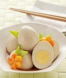 Ăn trứng luộc buổi sáng giúp giảm cân