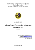 Tài liệu hướng dẫn sử dụng MIDAS/Civil