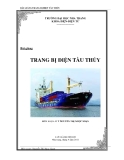 BÀI GIẢNG TRANG BỊ ĐIỆN TÀU THỦY