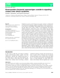 Báo cáo khoa học:  Gram-positive bacterial superantigen outside-in signaling causes toxic shock syndrome