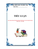  TIỂU LUẬN: Thực trạng công tác tiếp dân, giải quyết khiếu nại, tố cáo trên địa bàn huyện Than Uyên – Lai Châu