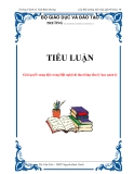 TIỂU LUẬN: Giải quyết xung đột trong Hội nghị thi đua bằng tâm lý học quản lý