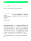 Báo cáo khoa học: Natriuretic peptide system: an overview of studies using genetically engineered animal models