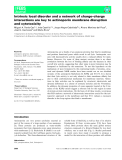 Báo cáo khoa học: Intrinsic local disorder and a network of charge–charge interactions are key to actinoporin membrane disruption and cytotoxicity
