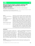 Báo cáo khoa học: Glycomics-based analysis of chicken red blood cells provides insight into the selectivity of the viral agglutination assay