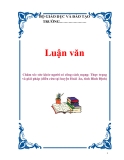  Luận văn: Chăm sóc sức khỏe người có công cách mạng: Thực trạng và giải pháp (điển cứu tại huyện Hoài Ân, tỉnh Bình Định)