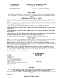 Quyết định số 25/2012/QĐ-UBND